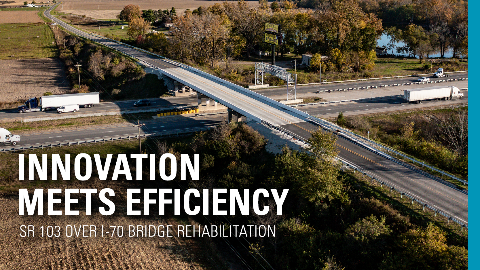 Innovation Meets Efficiency: SR 103 over I-70 Bridge Rehabilitation